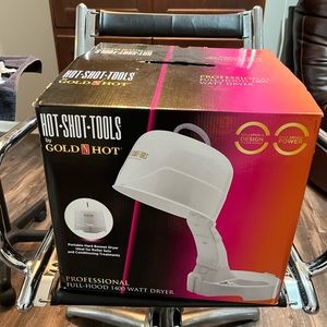 Gold and Hot hood dryer